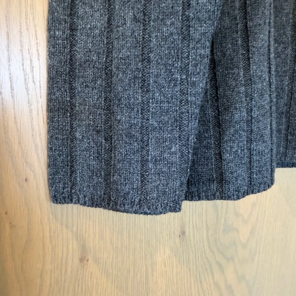 GAP Holiday 2003 Lambs' Wool Pullover Quarter Zip Ribbed Sweater / large